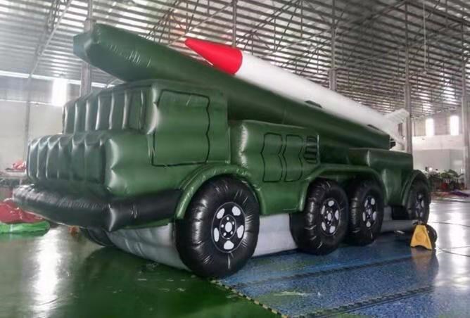 漳州充气导弹车